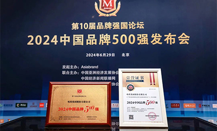 【逐夢新時代，品牌贏未來】哈藥品牌榮登中國品牌500強